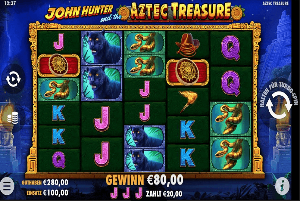 John hunter and the aztec treasure slot machine