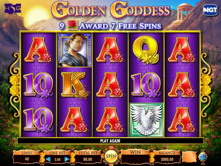 Golden goddess free play